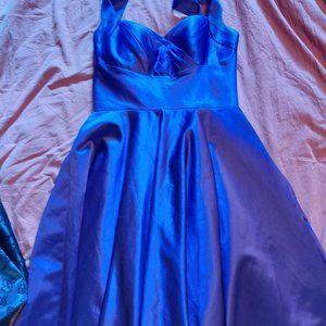 Vintage Satin cocktail dress